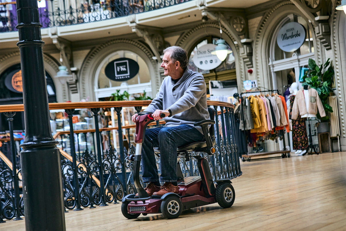 Motion Connex Mobility Scooter Folding