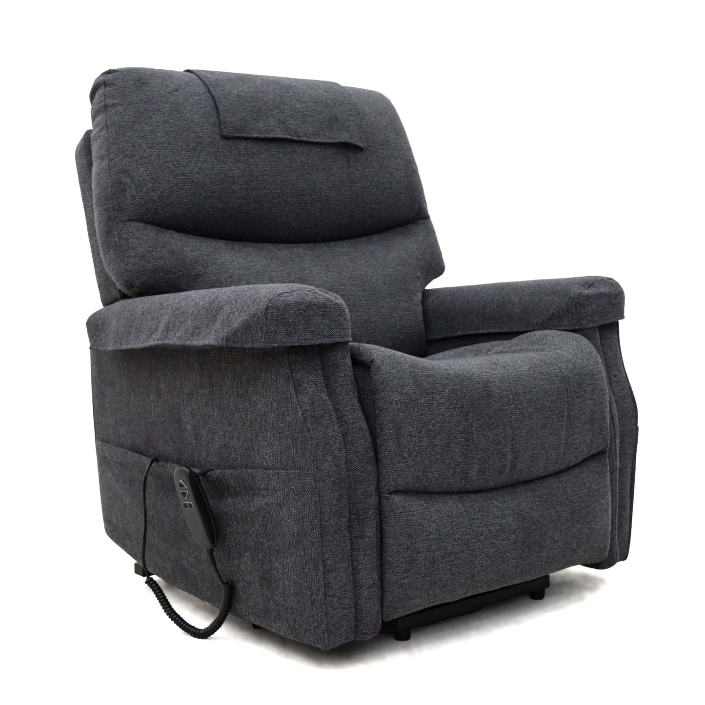 Motion Hamdon Charcol Riser Recliners
