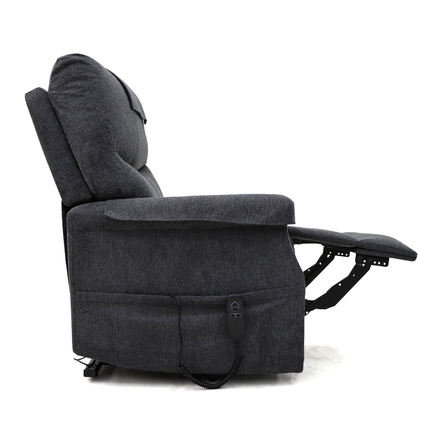 Motion Hamdon Charcol Riser Recliners