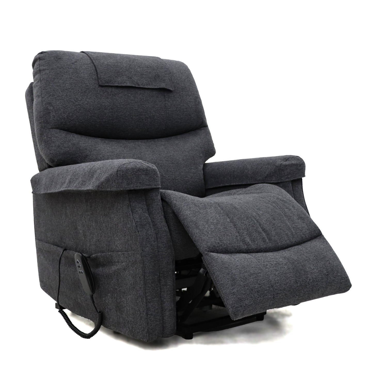 Motion Hamdon Charcol Riser Recliners