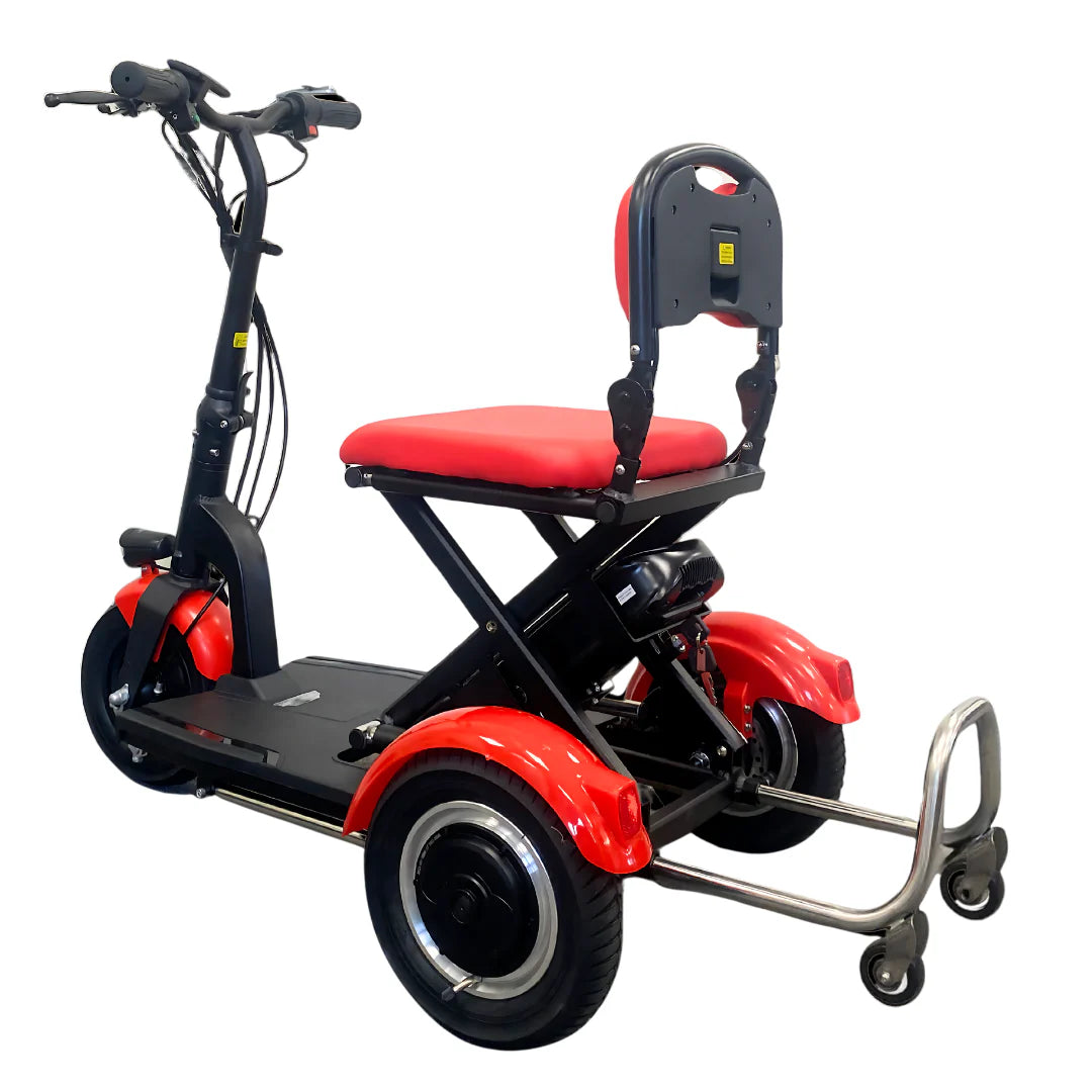 Betty And Bertie Ren Easy Folding Mobility Scooter (Red)
