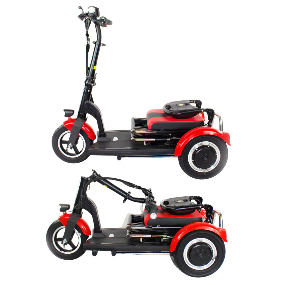 Betty And Bertie Lupin Folding Mobility Scooter (Red/Black)